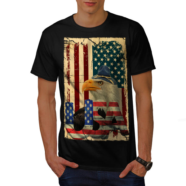 Major Bold Eagle Mens T-Shirt