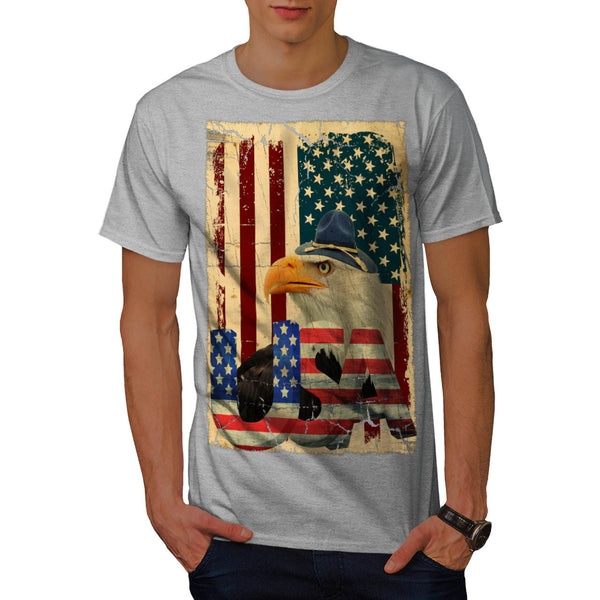 Major Bold Eagle Mens T-Shirt