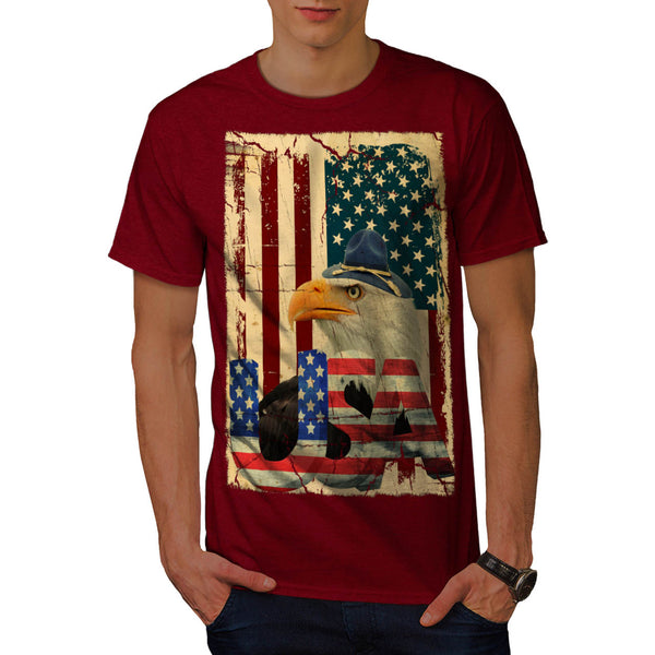 Major Bold Eagle Mens T-Shirt