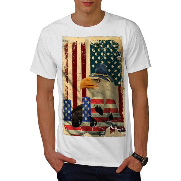 Major Bold Eagle Mens T-Shirt