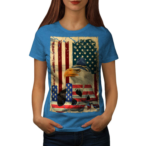 Major Bold Eagle Womens T-Shirt