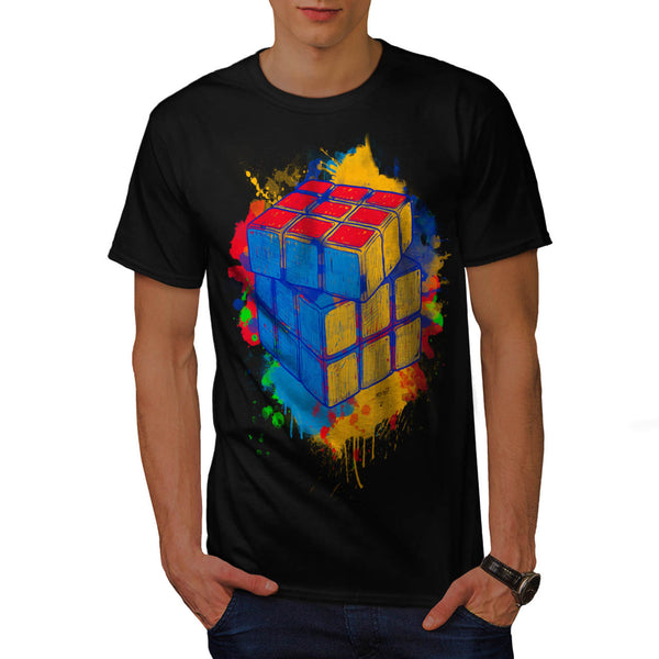 Cube Game Colour Twist Mens T-Shirt