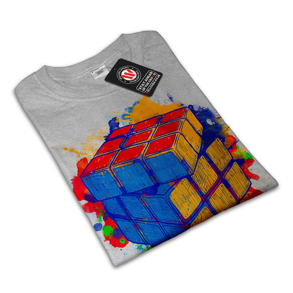 Cube Game Colour Twist Womens T-Shirt