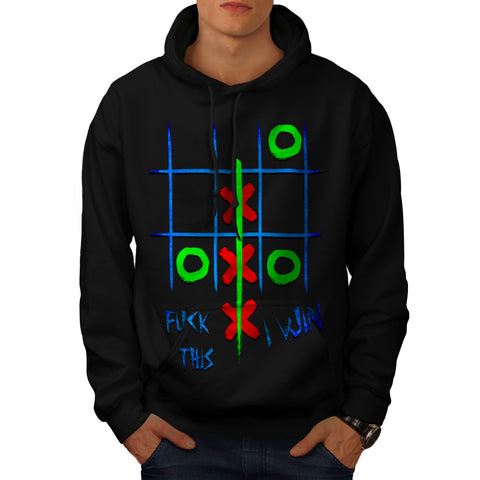 Play Tic Tac Toe Mens Hoodie