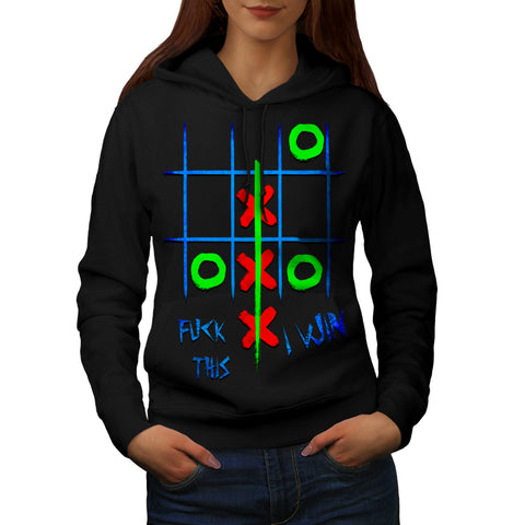 Play Tic Tac Toe Womens Hoodie