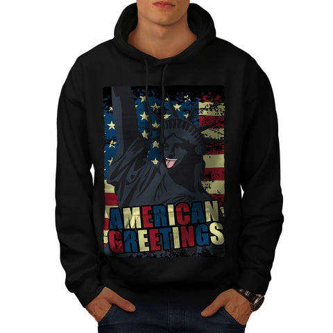 American Greeting Mens Hoodie