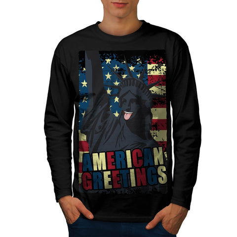 American Greeting Mens Long Sleeve T-Shirt