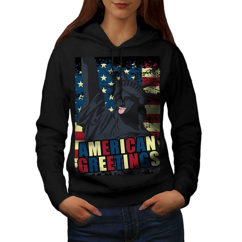 American Greeting Womens Hoodie