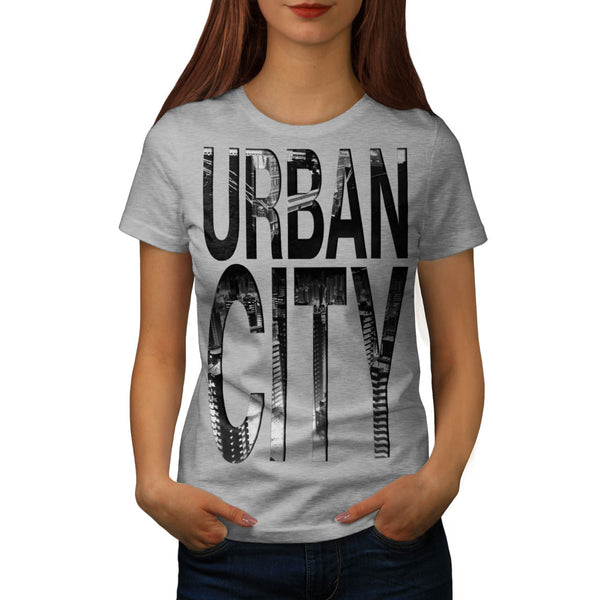 Urban City Grunge Womens T-Shirt