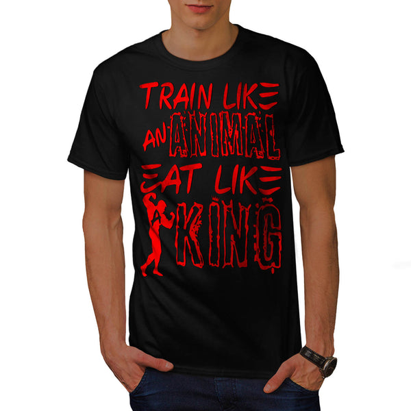 Train Like Animal Mens T-Shirt