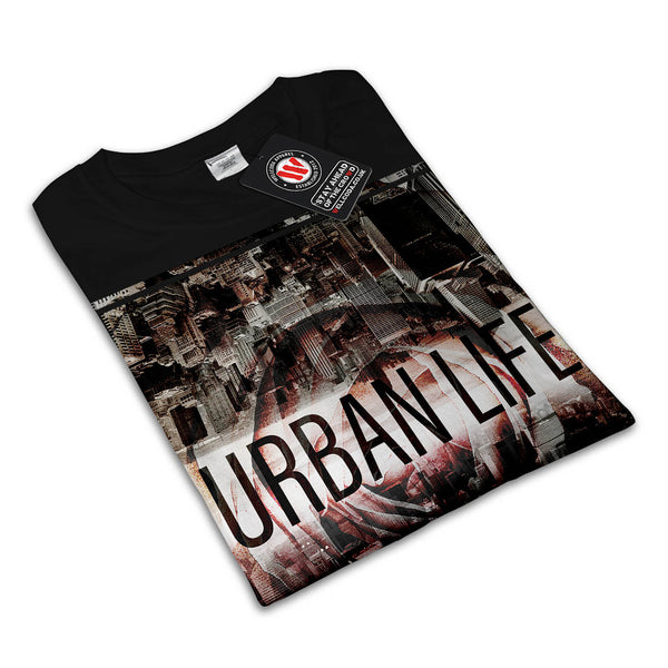 Cityscape Mirror Mens T-Shirt