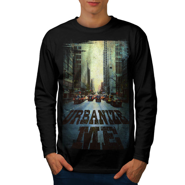 Urbanize Me Baby Mens Long Sleeve T-Shirt