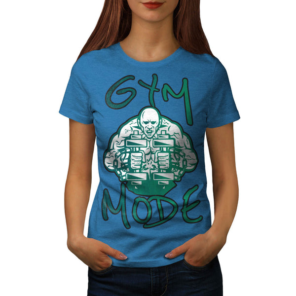 Green Muscle Monster Womens T-Shirt