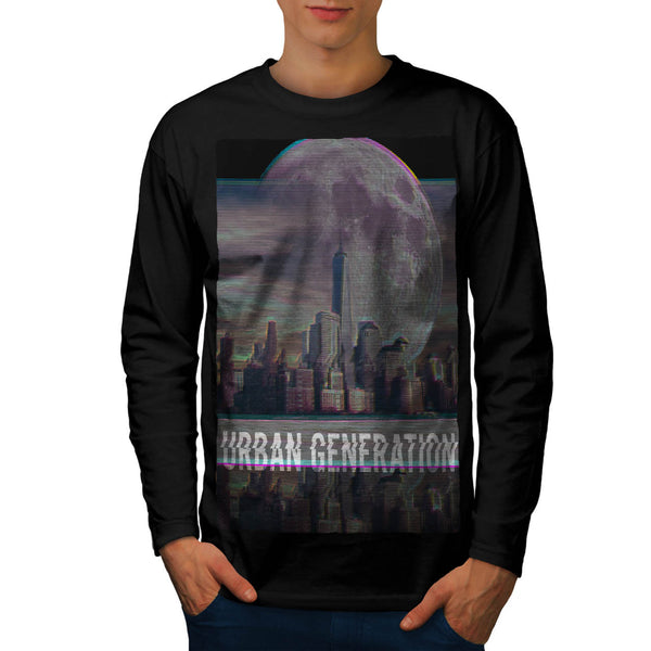 Urban Generation Sky Mens Long Sleeve T-Shirt