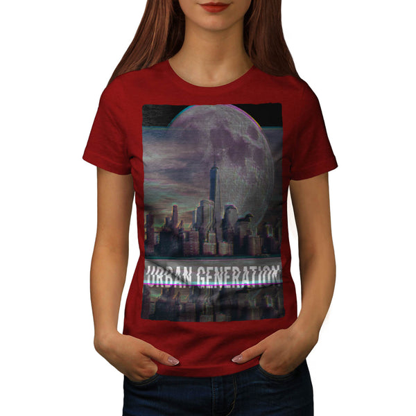 Urban Generation Sky Womens T-Shirt