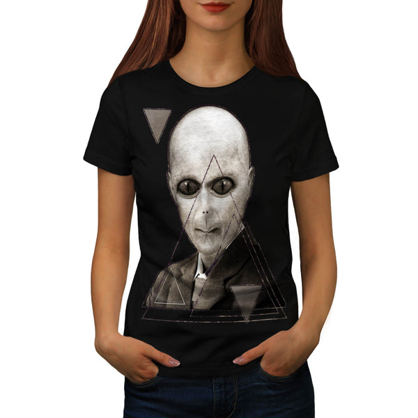 Formal Alien Spook Womens T-Shirt