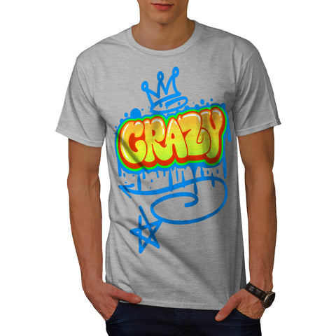 Crazy Graffiti Style Mens T-Shirt