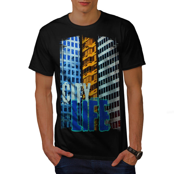 City Life Building Mens T-Shirt