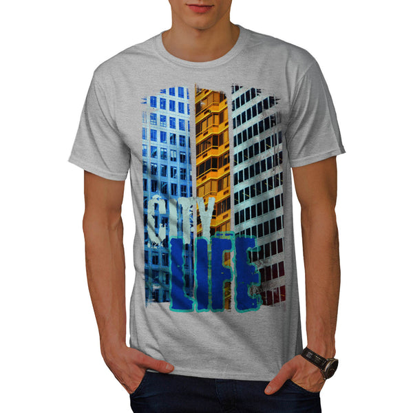 City Life Building Mens T-Shirt