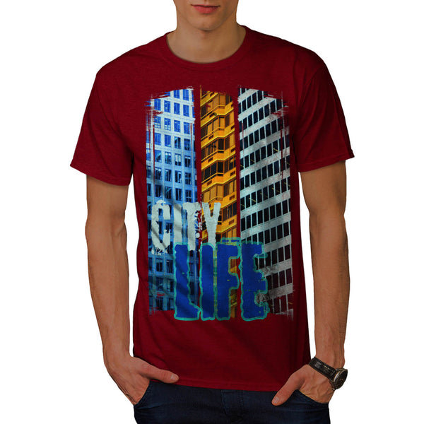 City Life Building Mens T-Shirt