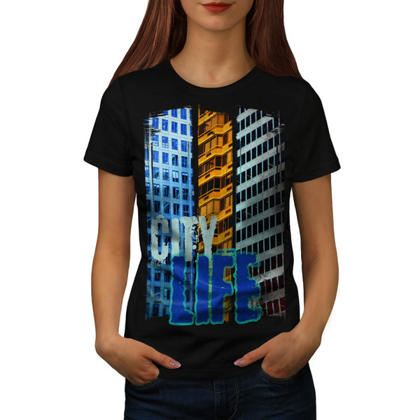 City Life Building Womens T-Shirt