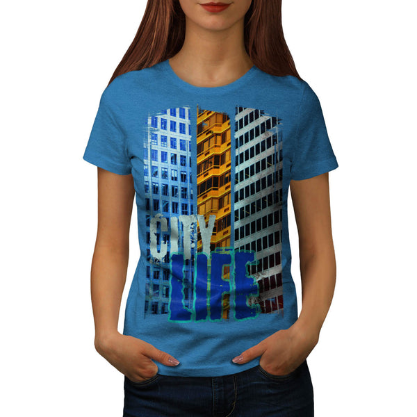 City Life Building Womens T-Shirt
