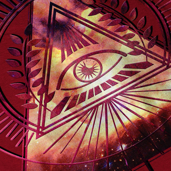 Illuminati Galaxy Womens T-Shirt