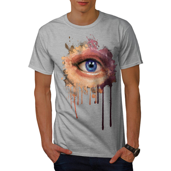 Mystic Eye Splatter Mens T-Shirt