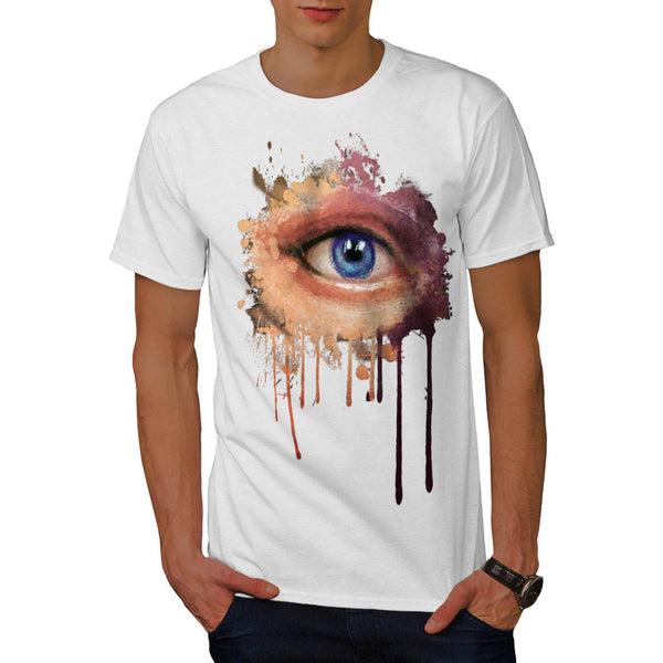 Mystic Eye Splatter Mens T-Shirt