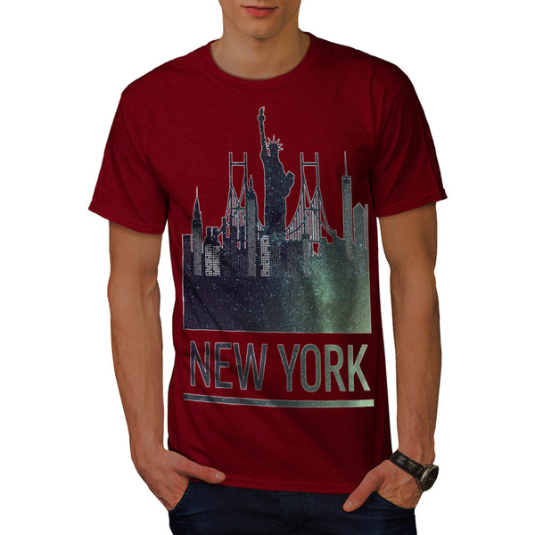 Sparkling New York Mens T-Shirt