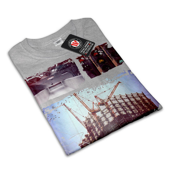 Urban Life Collage Mens T-Shirt