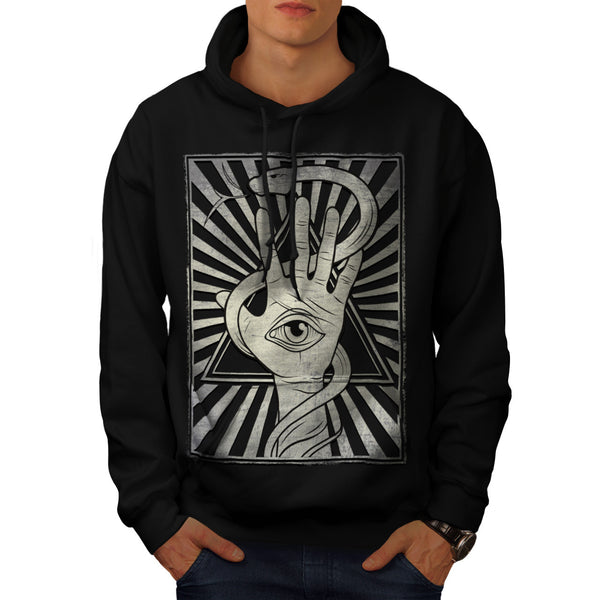 Illuminati Serpent Mens Hoodie