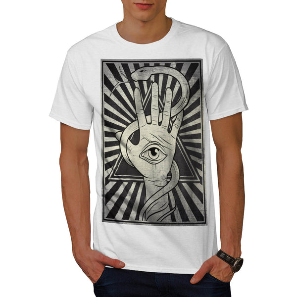 Illuminati Serpent Mens T-Shirt