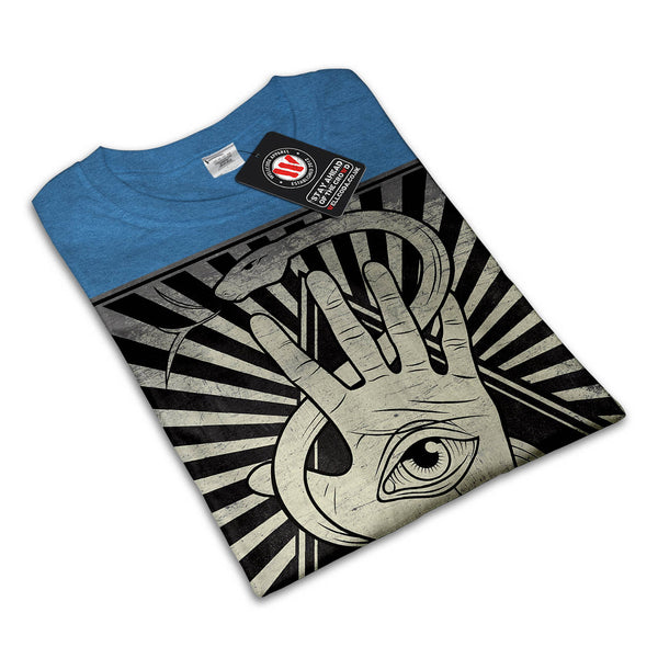 Illuminati Serpent Mens T-Shirt