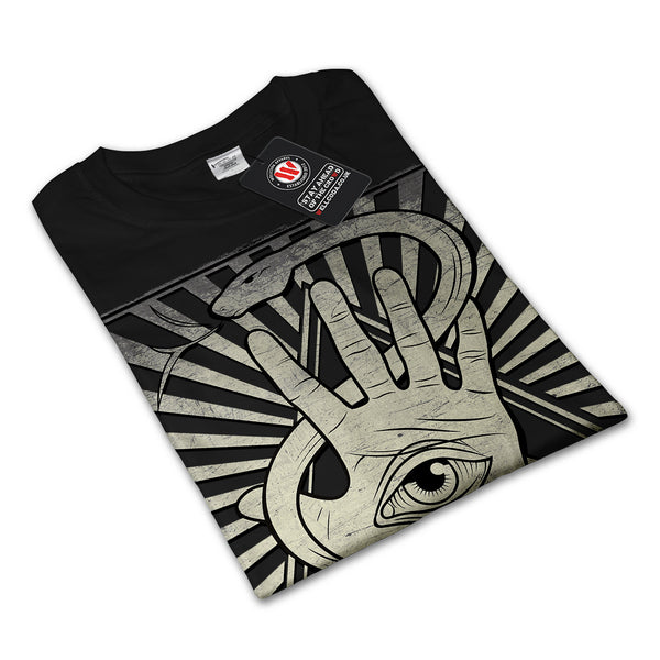 Illuminati Serpent Mens Long Sleeve T-Shirt