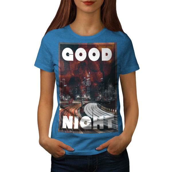 Good Night City Life Womens T-Shirt