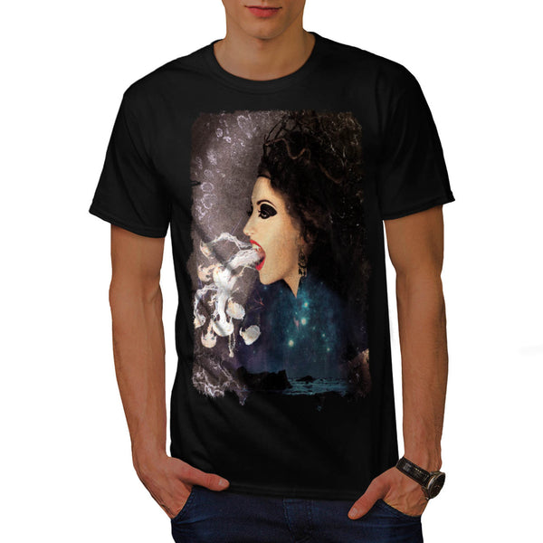 Vampire Witch Spell Mens T-Shirt