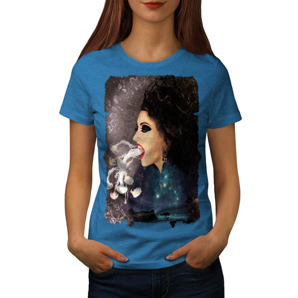 Vampire Witch Spell Womens T-Shirt