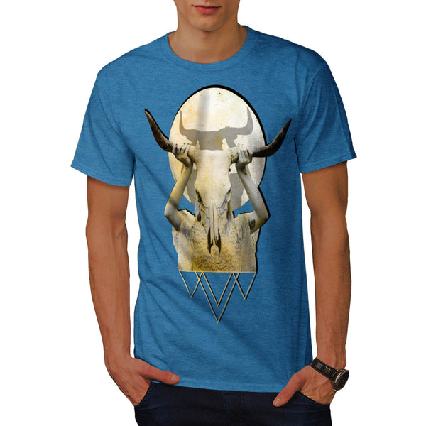 Mysterious Moon Girl Mens T-Shirt