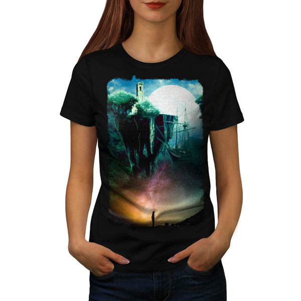Dream Fantasy Travel Womens T-Shirt