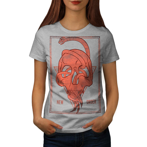 Illuminati Serpent Womens T-Shirt