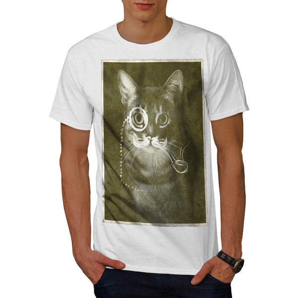 Gentleman Kitty Cat Mens T-Shirt
