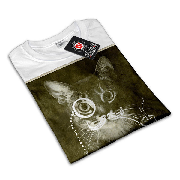 Gentleman Kitty Cat Mens T-Shirt