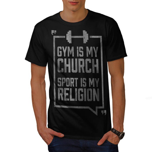 Sport Is My Religion Mens T-Shirt