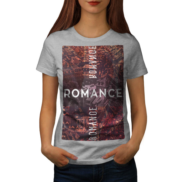 Quaint City Romance Womens T-Shirt