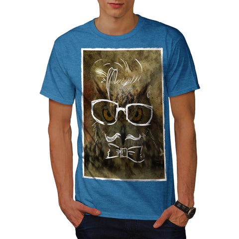 Mister Owl Doodle Mens T-Shirt