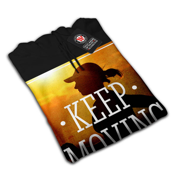 Keep Moving Jogger Mens Hoodie