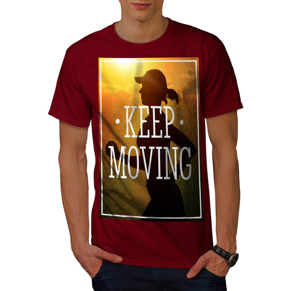 Keep Moving Jogger Mens T-Shirt