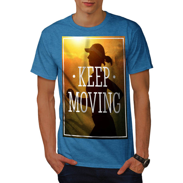 Keep Moving Jogger Mens T-Shirt