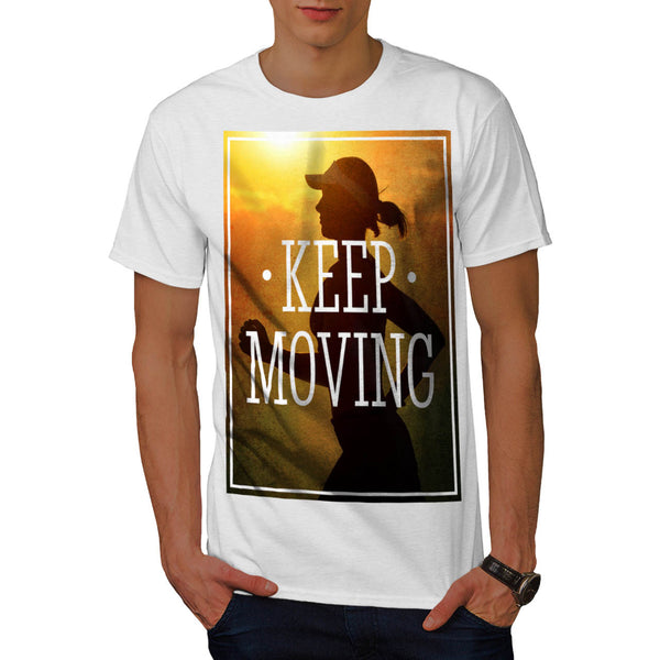 Keep Moving Jogger Mens T-Shirt